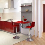Mesa de cocina con estantería - Abierta